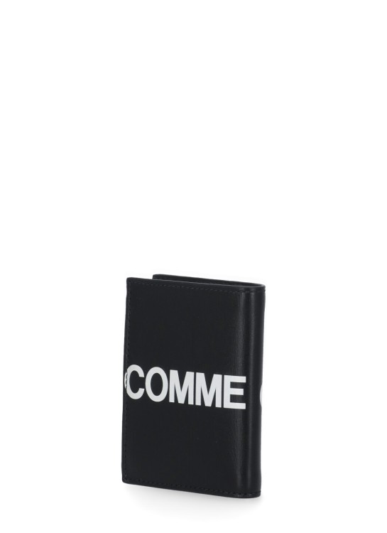 Shop Comme Des Garçons Wallet With Logo In Black