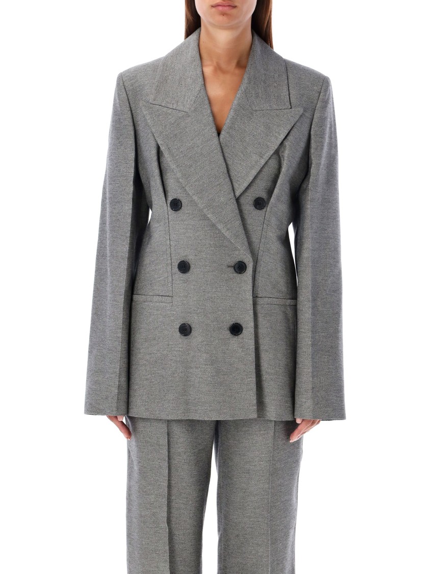 Shop Jw Anderson J. W. Anderson Hour Glass Blazer In Grey