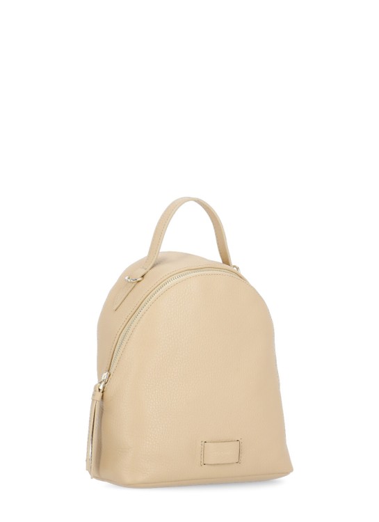 Shop Coccinelle Voile Backpack In Neutrals