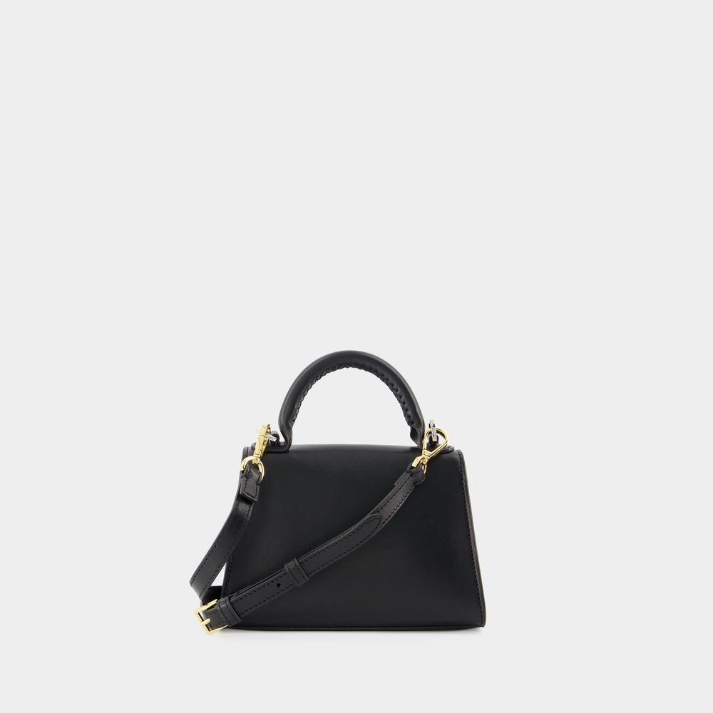 Elleme Mini Eva Handbag - - Black - Leather In Black