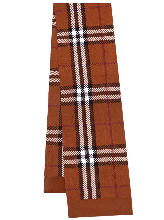 BURBERRY EXAGGERATED CHECK WOOL BLEND SCARF,2d9ea0c2-dcbc-ee98-dfeb-5221b549dd7b