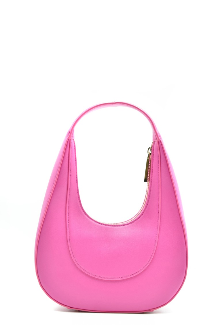 Chiara Ferragni Chic Shoulder Bag With Sleek Design And Functional Zipper Closure In Pink