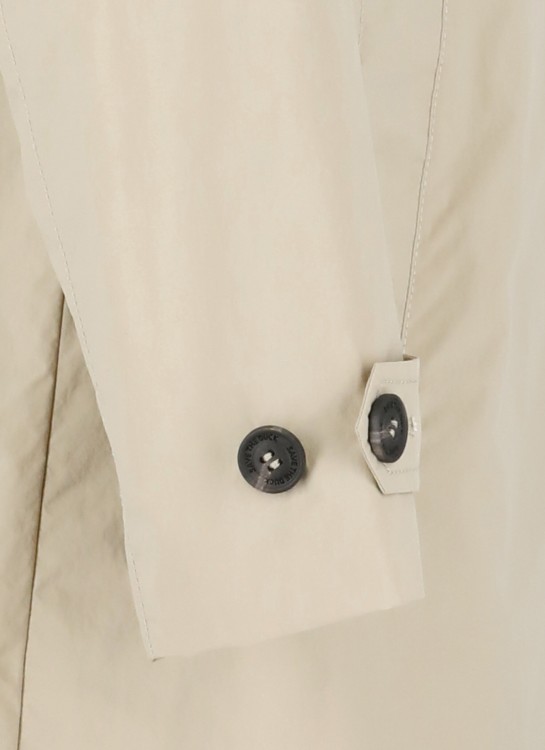 Shop Save The Duck Rhys Coat In Neutrals