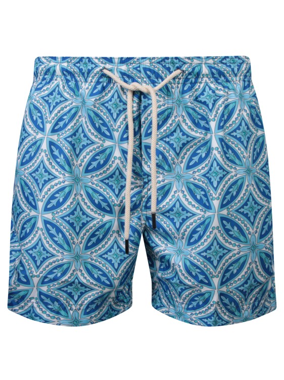 Shop Peninsula Boxer-style Swim Shorts In Blue