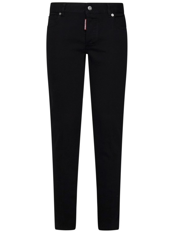 Dsquared2 Twiggy Mid-rise Skinny Jeans In Black