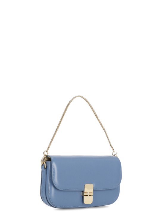 Shop Apc Grace Bag In Blue