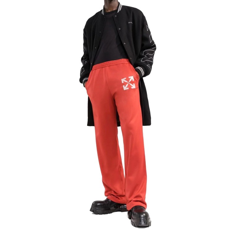 Shop Off-white Slim Track Pants In Red