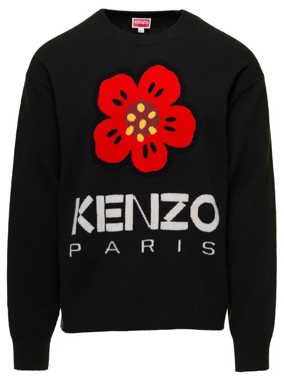 Kenzo Boke Flower Sweatshirt In Black