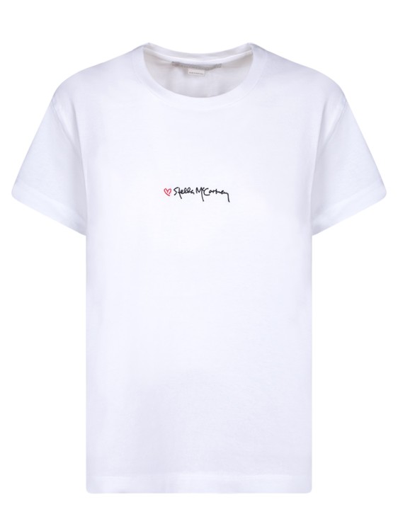 Stella Mccartney Cotton T-shirt In White