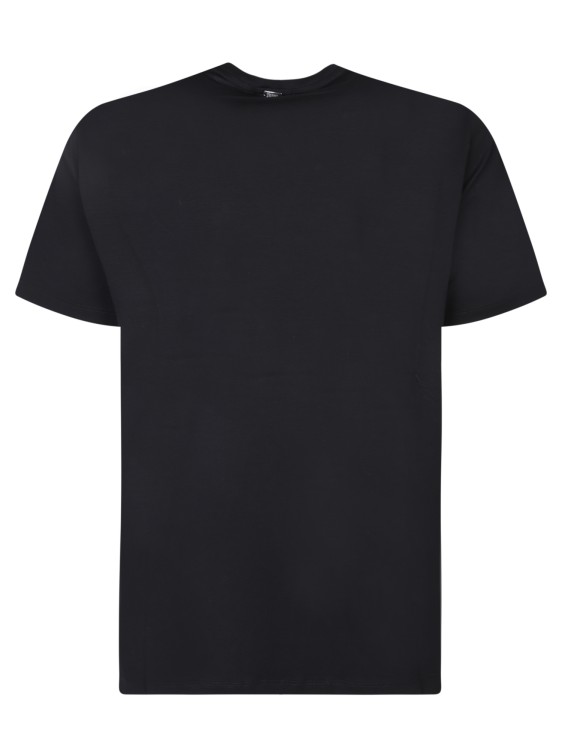 Shop Herno Cotton T-shirt In Black
