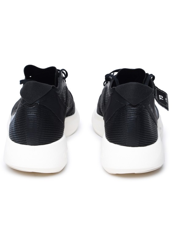 Shop Y-3 Black Fabric Sneakers