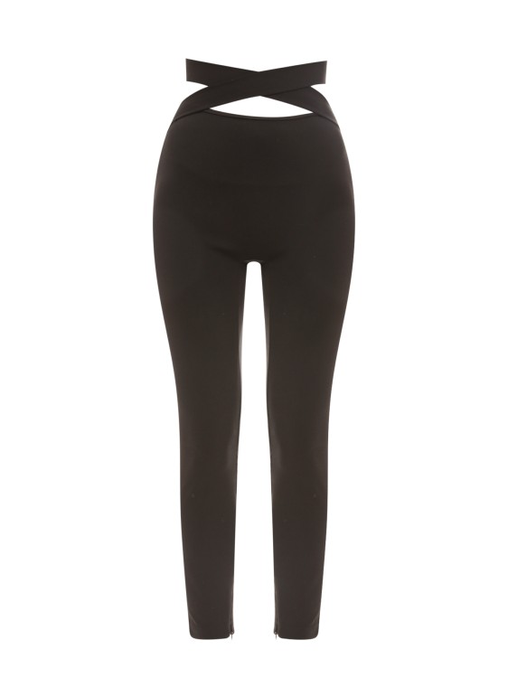 Dolce & Gabbana Stretch-jersey Leggings In Black