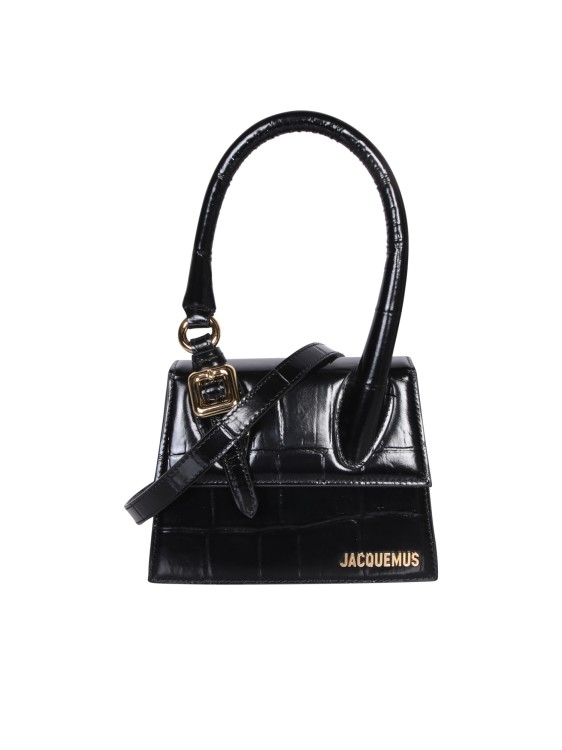 Jacquemus Pony Skin Bag In Black