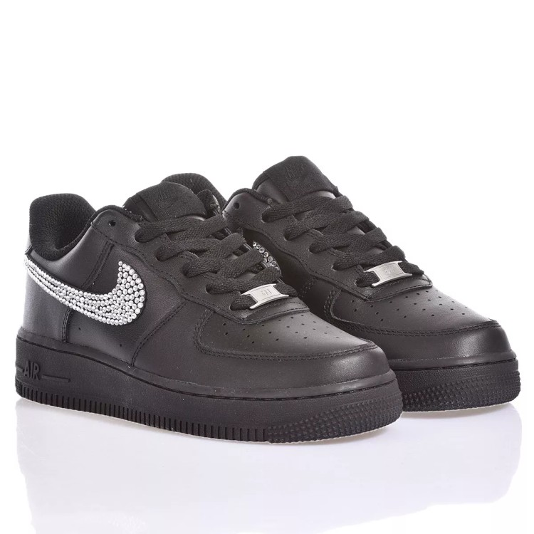 Shop Nike Black Air Force 1