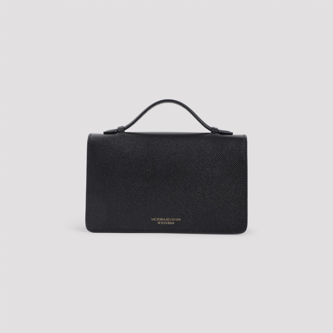 Victoria Beckham Structured Shoulder Bag With Elegant Hardware In Black