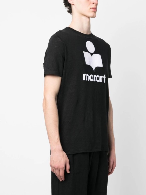 Shop Marant Karman T-shirt Black/white
