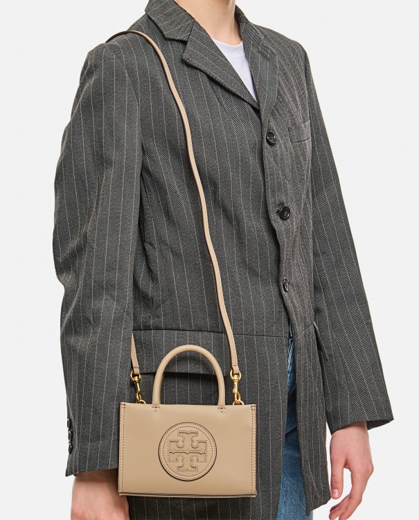 Shop Tory Burch Ella Bio Mini Tote Bag In Brown