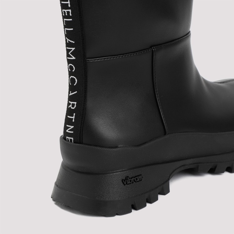 Stella Mccartney Trace Tubo Knee-length Boots In Black
