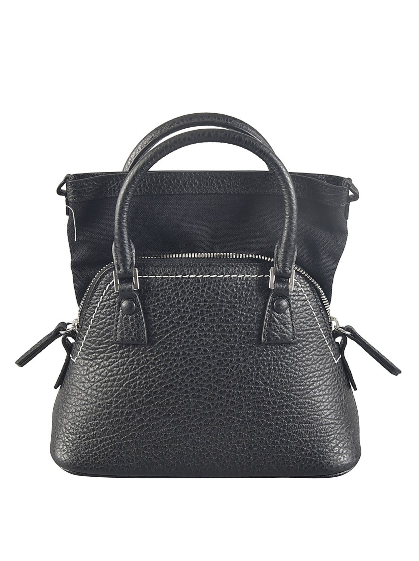 Maison Margiela 5ac Mini Tote Bag In Black