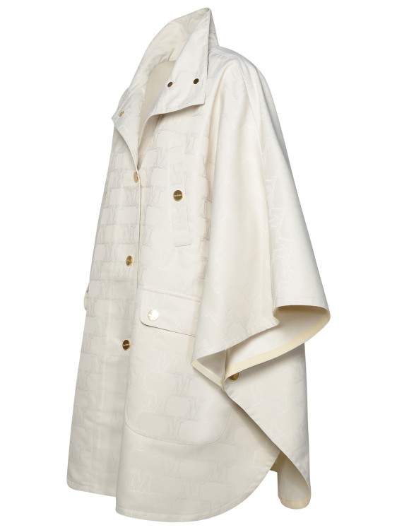 Shop Max Mara Ivory Polyester Hood In Neutrals