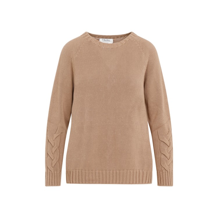Max Mara Harald Knit Sweater In Brown