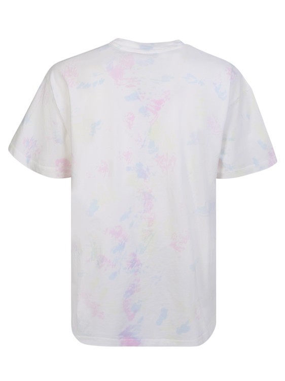 Shop Aries Tie Dye Pattern T-shirt In Grey