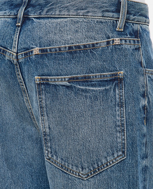 Shop Givenchy Regular Fit 5 Pockets Denim In Blue