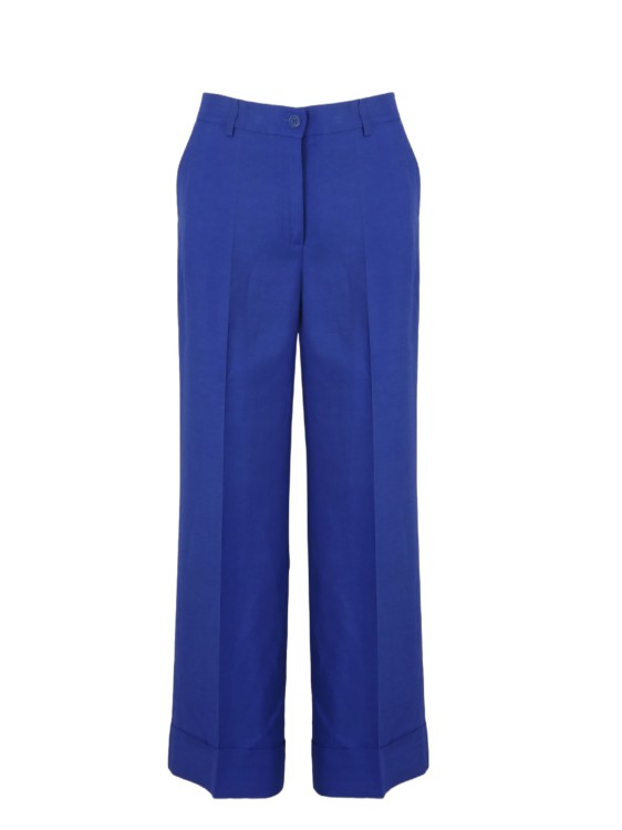 Shop P.a.r.o.s.h Raisa Pant In Blue