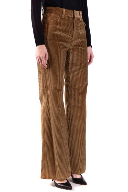 Dondup Brown Flared Leg Jeans In Brown