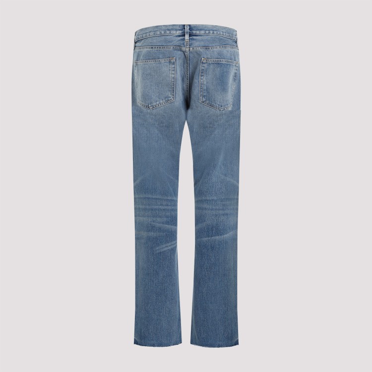 Shop Fear Of God Medium Indigo 8th Collection Jeans In Blue