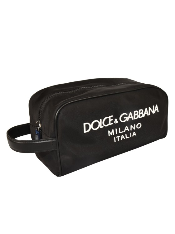 Shop Dolce & Gabbana Wash Bag In Black