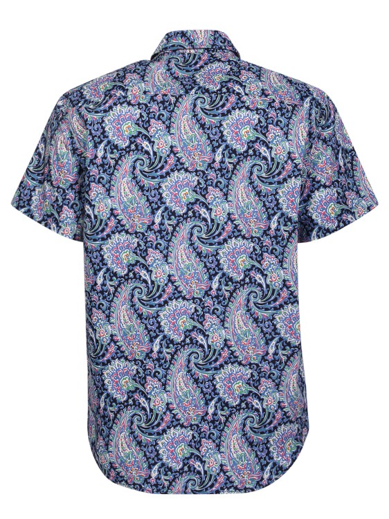 Shop Apc Blue Short-sleeved Jim Shirt