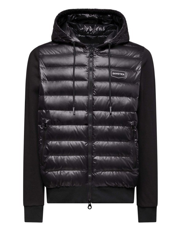 Shop Duvetica Molveno Hybrid Jacket In Black
