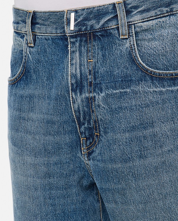 Shop Givenchy Regular Fit 5 Pockets Denim In Blue