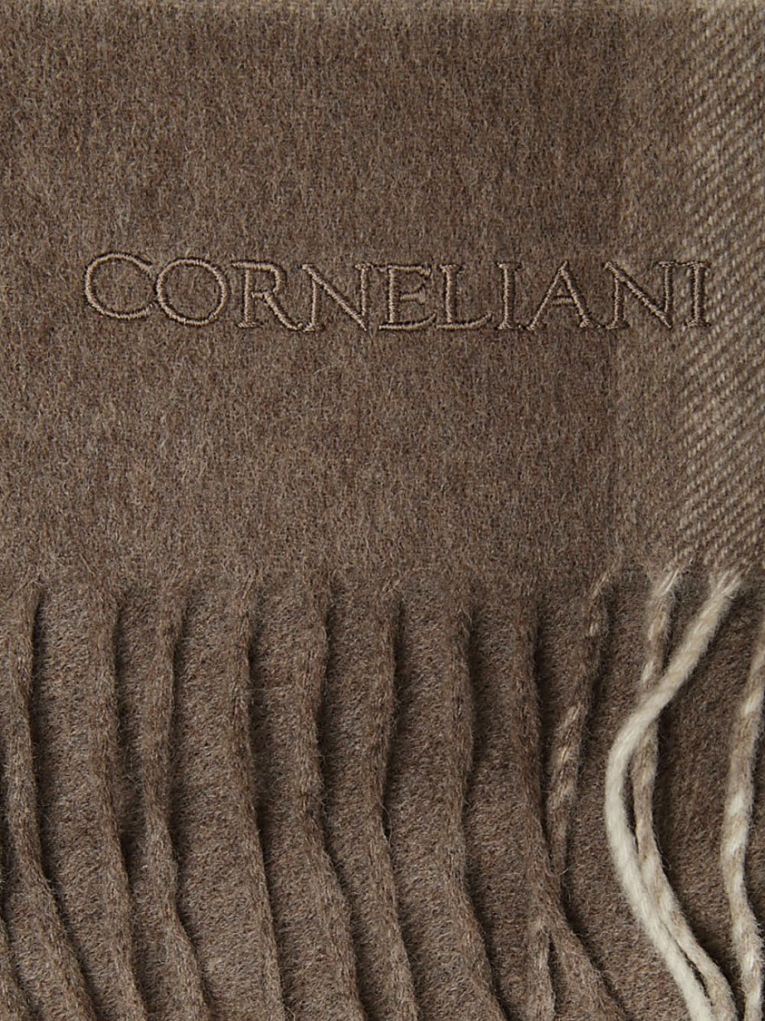 Corneliani Scarfs In Brown