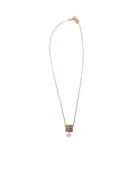 Givenchy Pearl Metal Necklace In Not Applicable