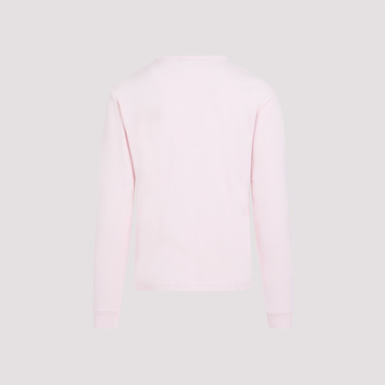 Shop Acne Studios Light Pink Long Sleeve T-shirt