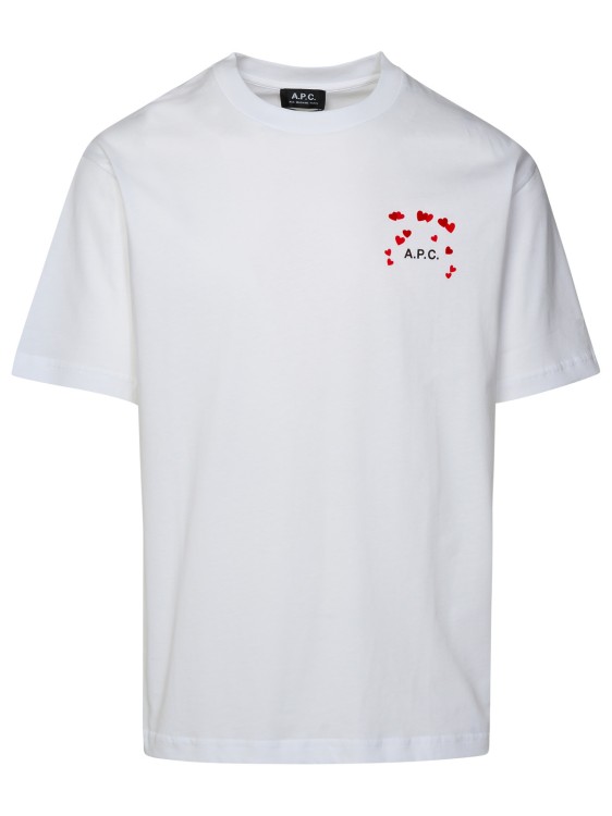 Apc White Cotton T-shirt