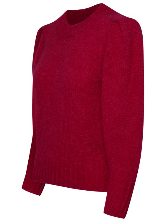 Shop Isabel Marant Emma Fuchsia Mohair Sweater In Pink