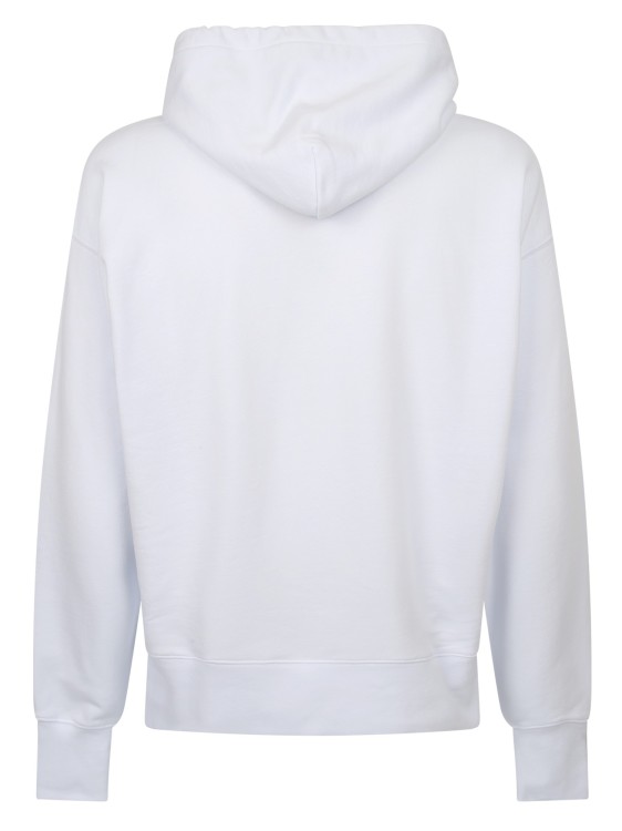 Shop Msgm Cotton Sweatshirt In White