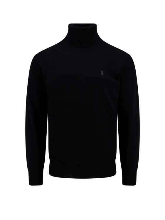 Shop Polo Ralph Lauren Certified Wool Sweater In Black