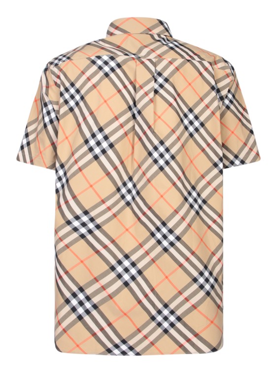 Shop Burberry Short-sleeve Shirt In Brown