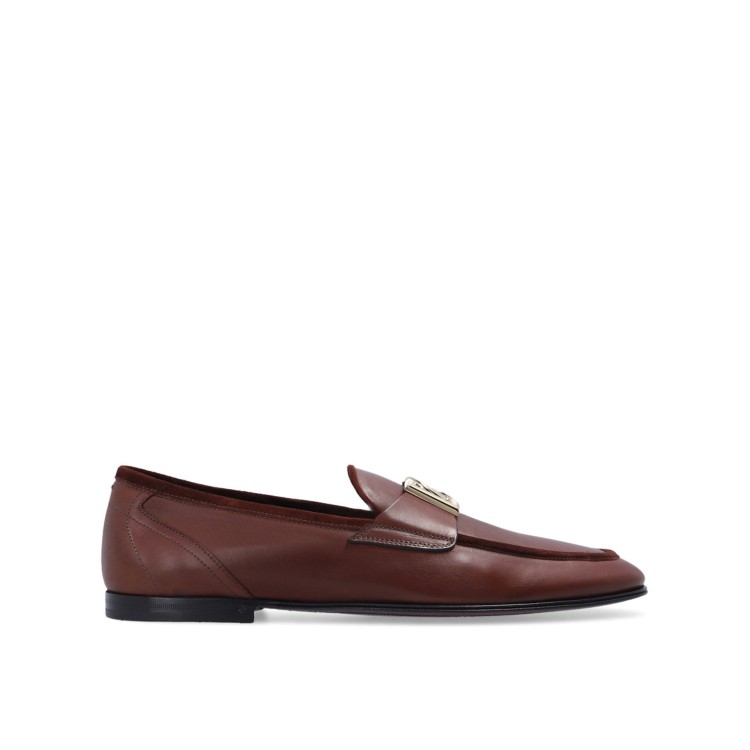 DOLCE & GABBANA ARIOSTO LEATHER LOAFERS