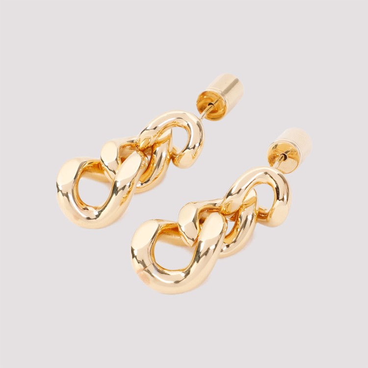 Shop Jil Sander Dw5 Gold Eco-brass Earrings