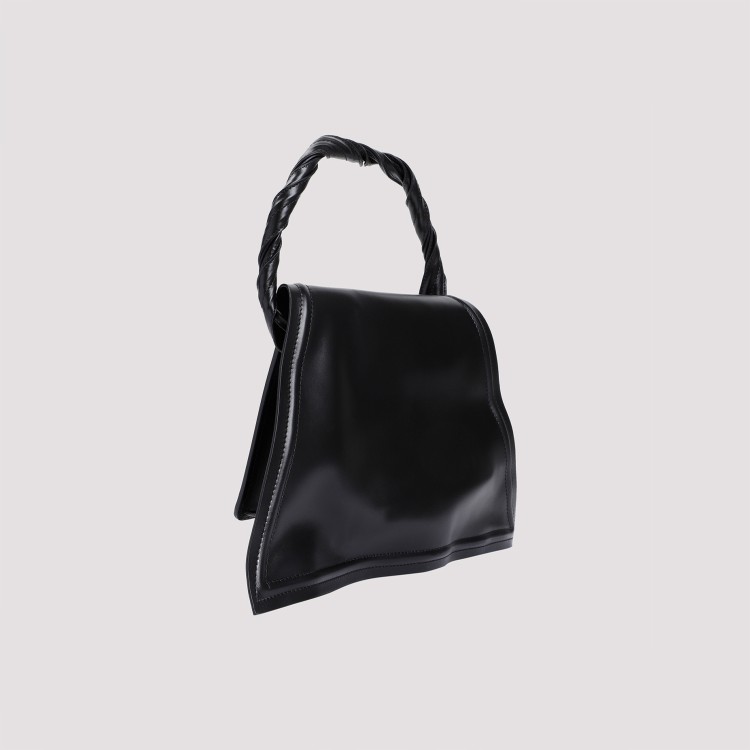 Shop Y/project Wire Black Cow Leather Handbag