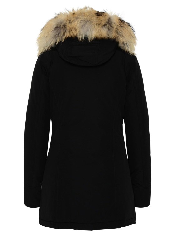 Woolrich Parka Arctic Con Pelliccia Removibile Nero In Black
