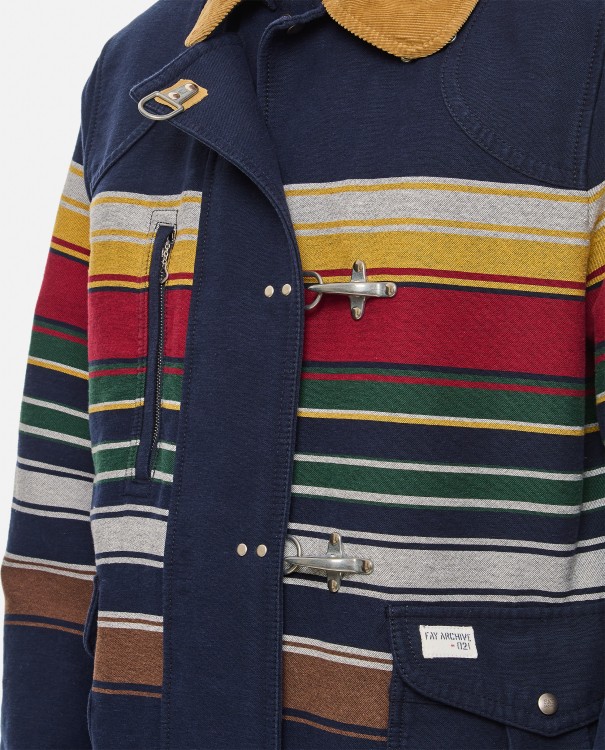 Shop Fay 4 Ganci Archive Jacket In Multicolor