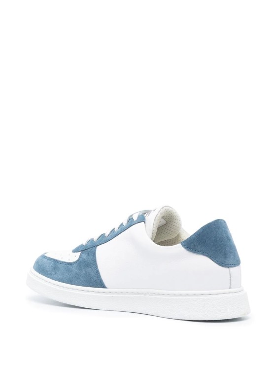 Shop Etro Sneakers Pegaso Logo White/blue