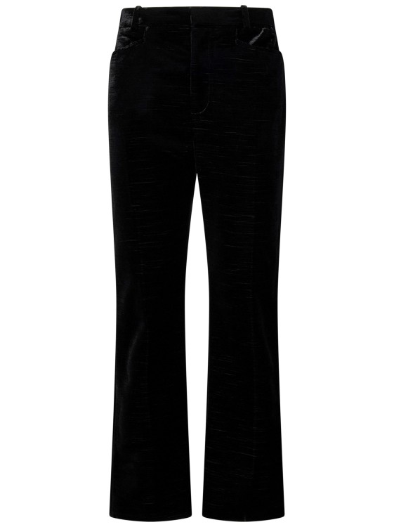 Shop Tom Ford Tailored Ankle-length Trousers In Black