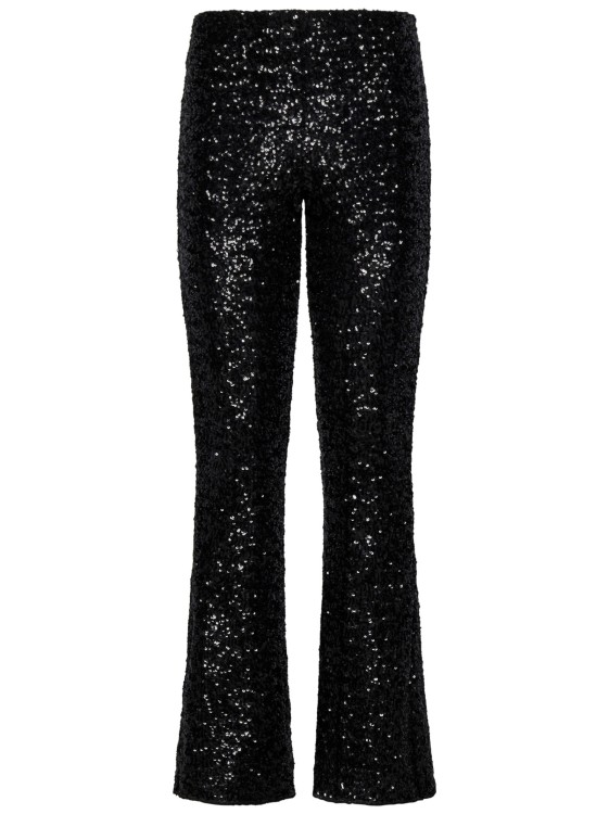 Shop Oseree Black High-waisted Trousers